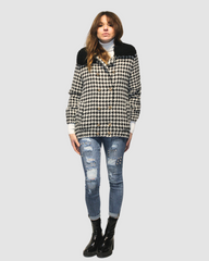 Chaqueta pata de gallo