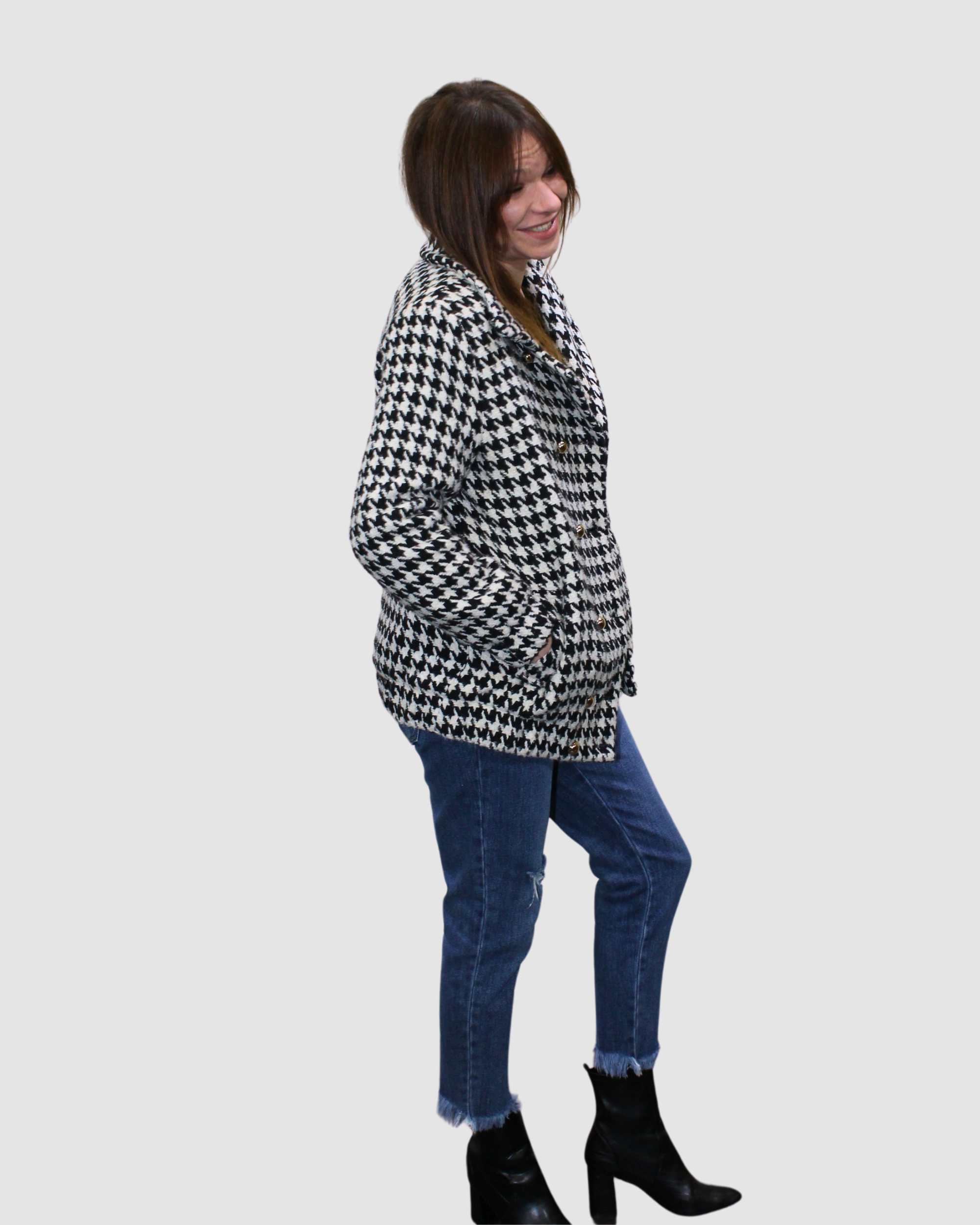 Chaqueta pata de gallo