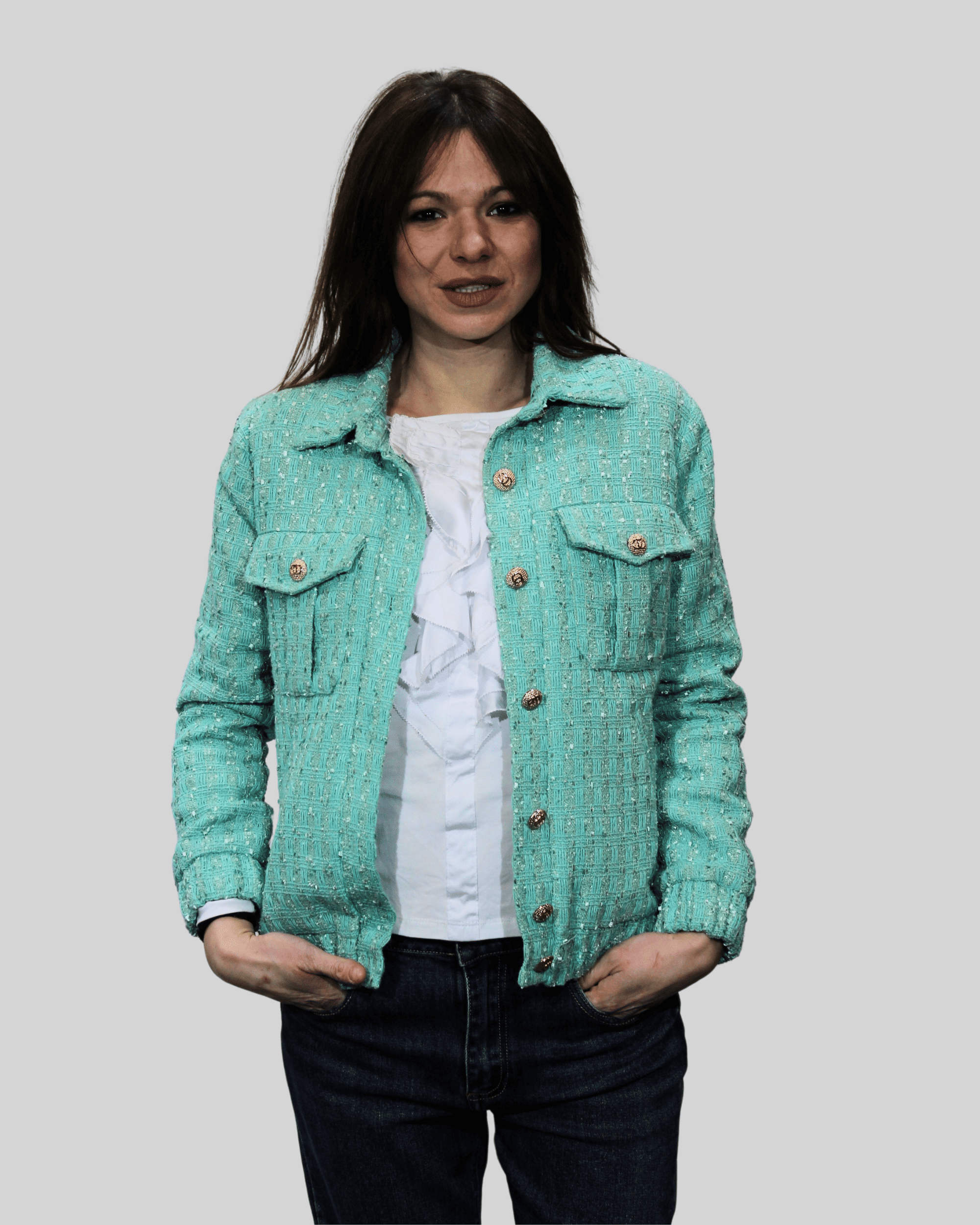Chaqueta tweed