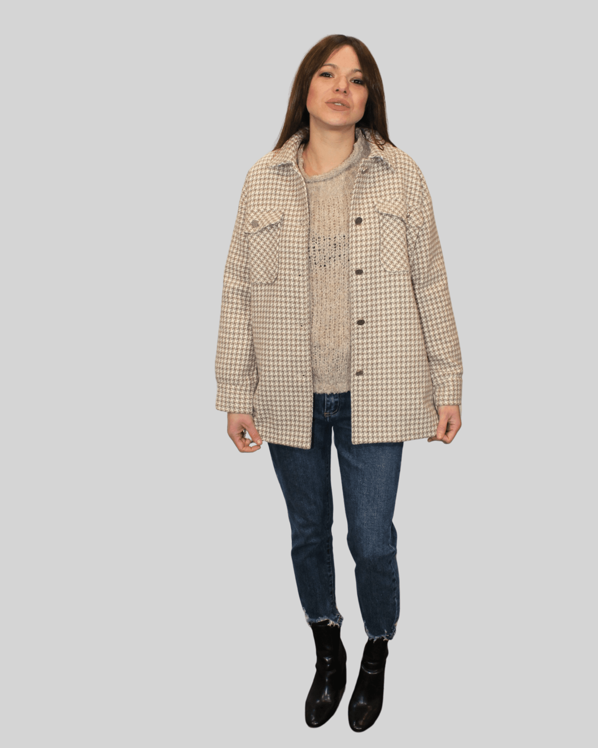 Chaqueta tweed