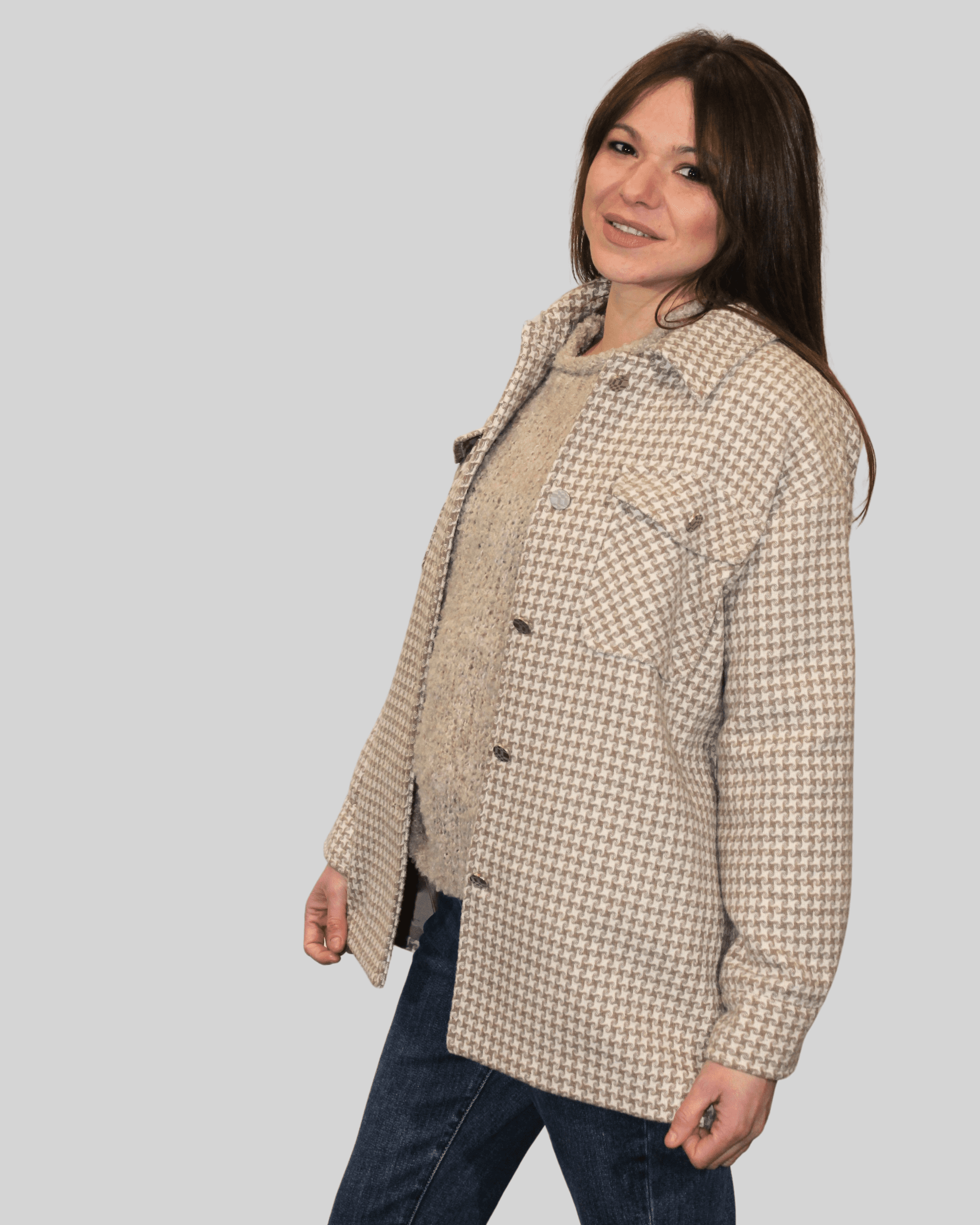Chaqueta tweed