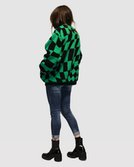 Chaqueta efecto peluche