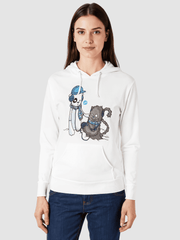 Sudadera Mujer de Algodón con Capucha - 2008MLK004