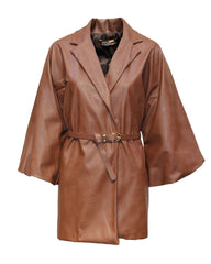 Chaqueta simil piel