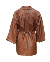Chaqueta simil piel