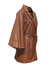 Chaqueta simil piel