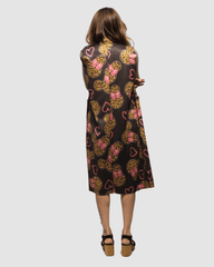 Chaleco antelina estampado