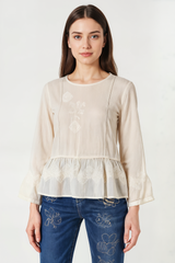 Blusa bordada