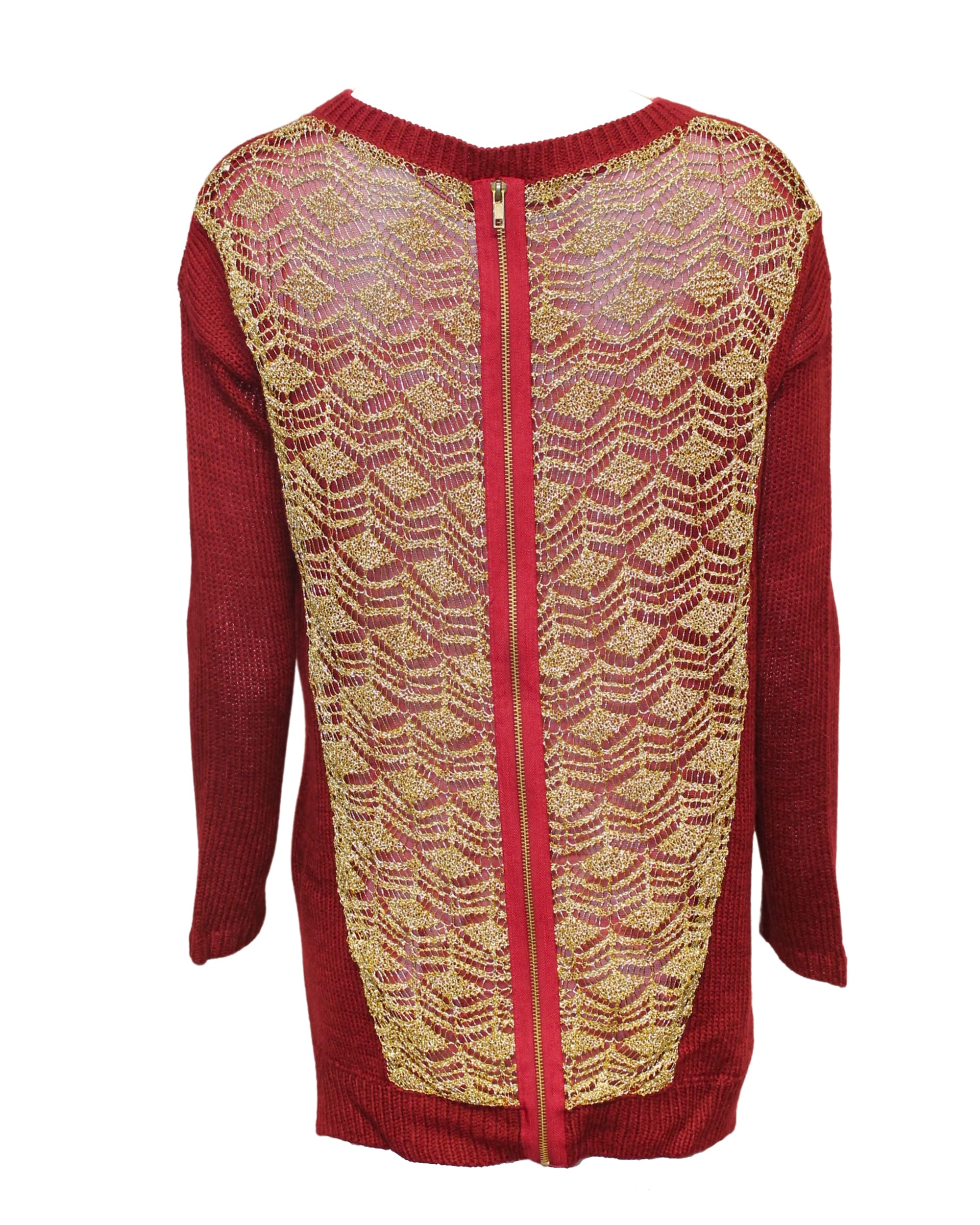 Suéter tejido femenino, sweater suéter, manga larga, escote V, modelo clásico, tejido suave, estilo versátil, color rojo, talla S, ideal días frescos, cómodo y elegante ✅Entrega 24/48h
