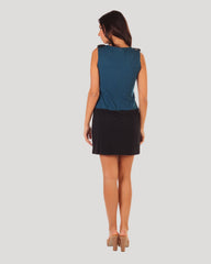 Vestido combinado