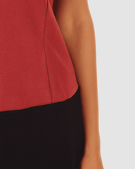 Vestido combinado