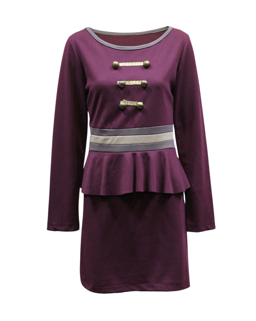 Vestido peplum