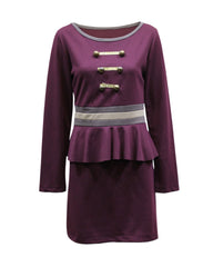 Vestido peplum