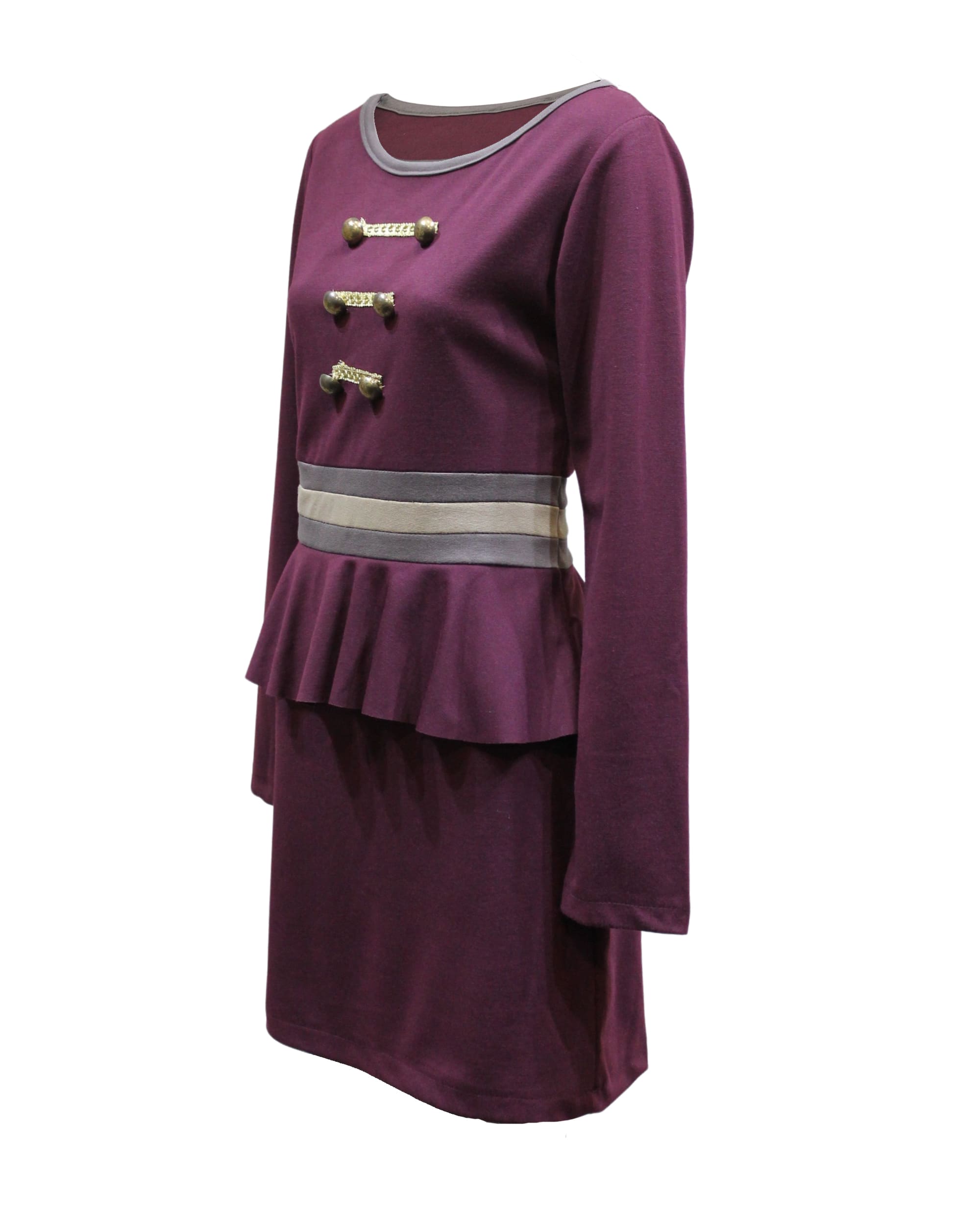 Vestido peplum