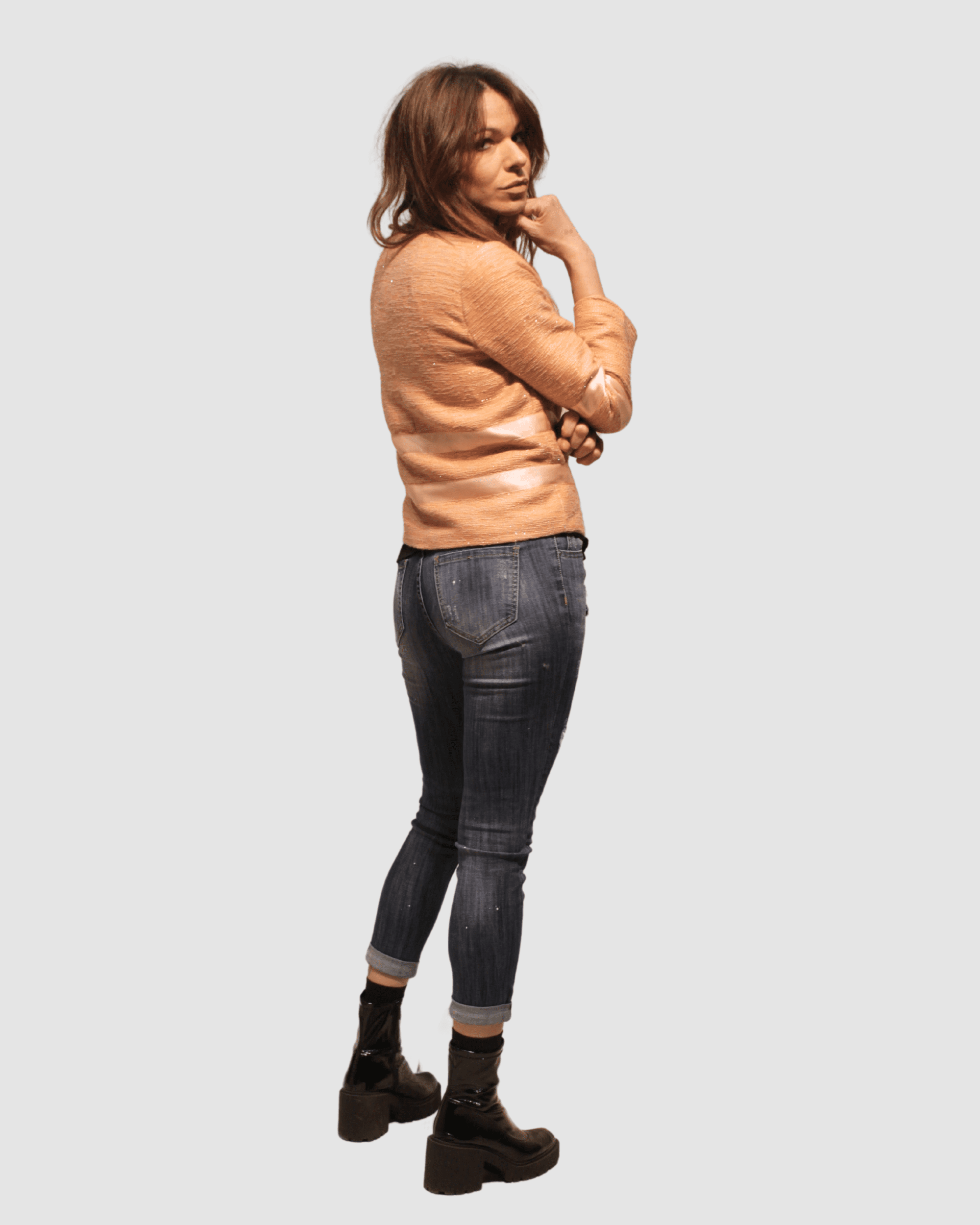 Chaqueta de tweed