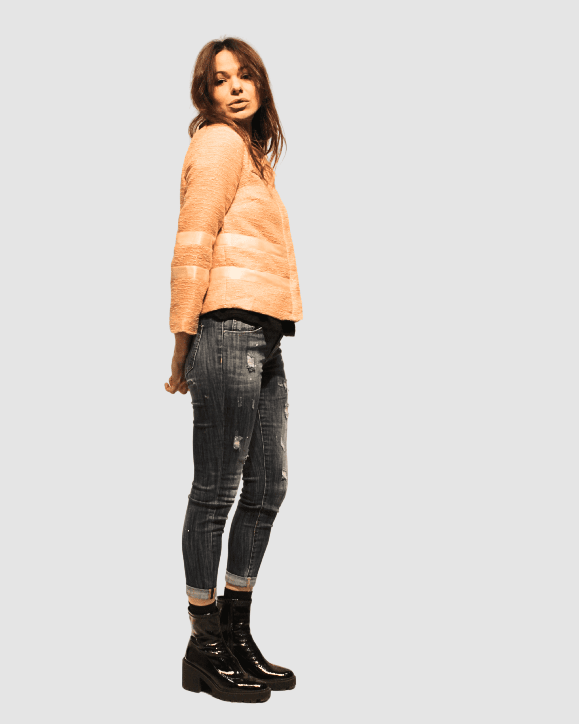Chaqueta de tweed