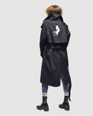 Trench con cinturón