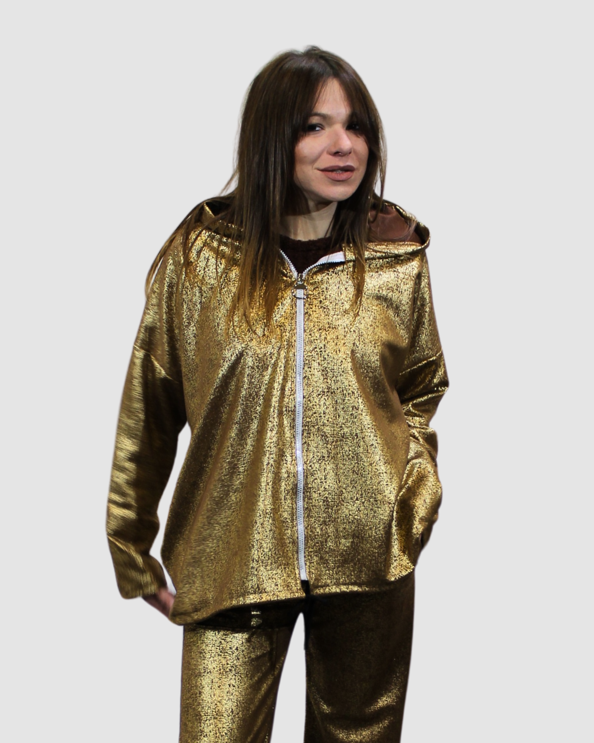 Chaqueta con capucha