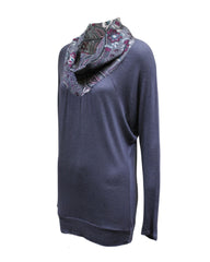 Jersey cuello drapeado