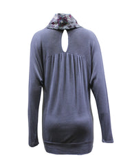 Jersey cuello drapeado
