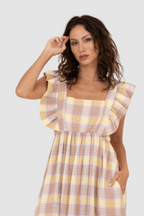 Vestido de cuadros