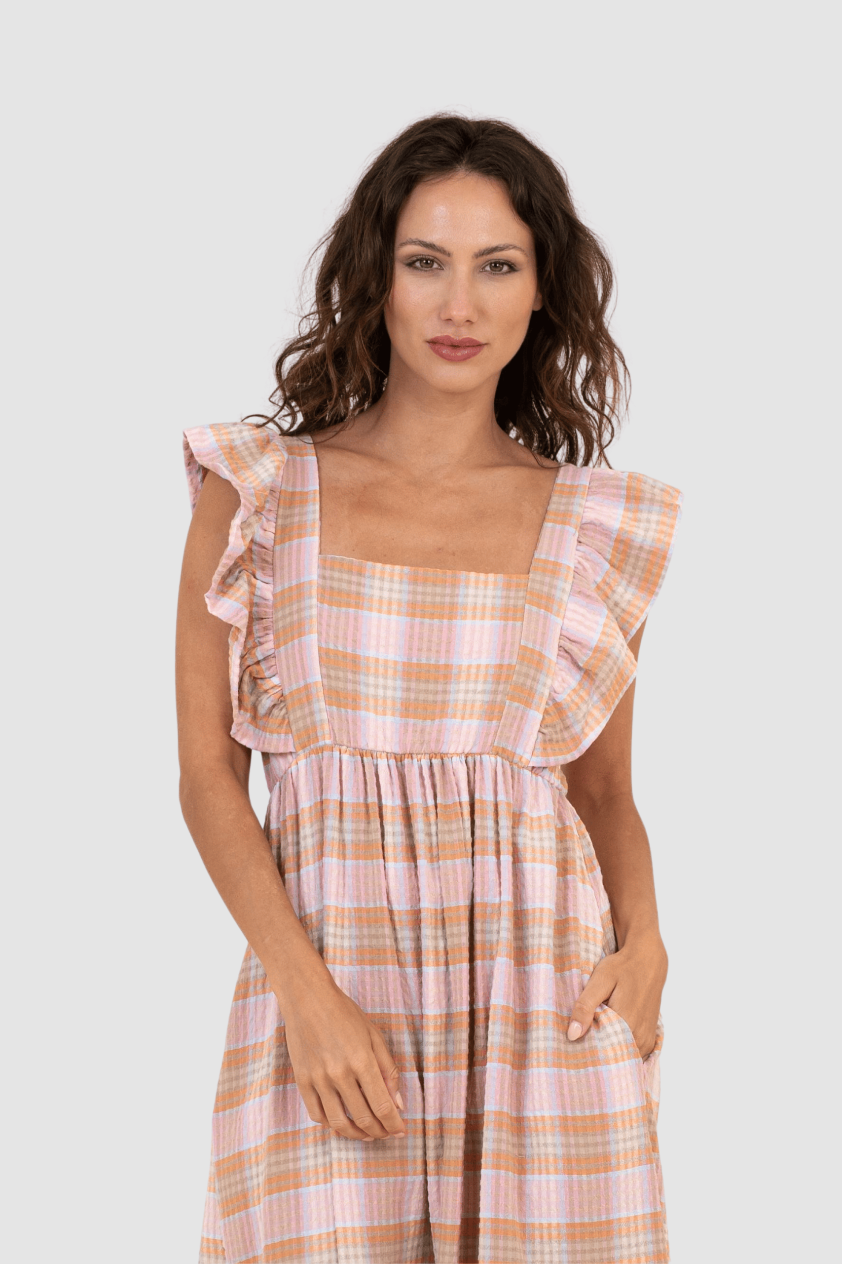 Vestido de cuadros