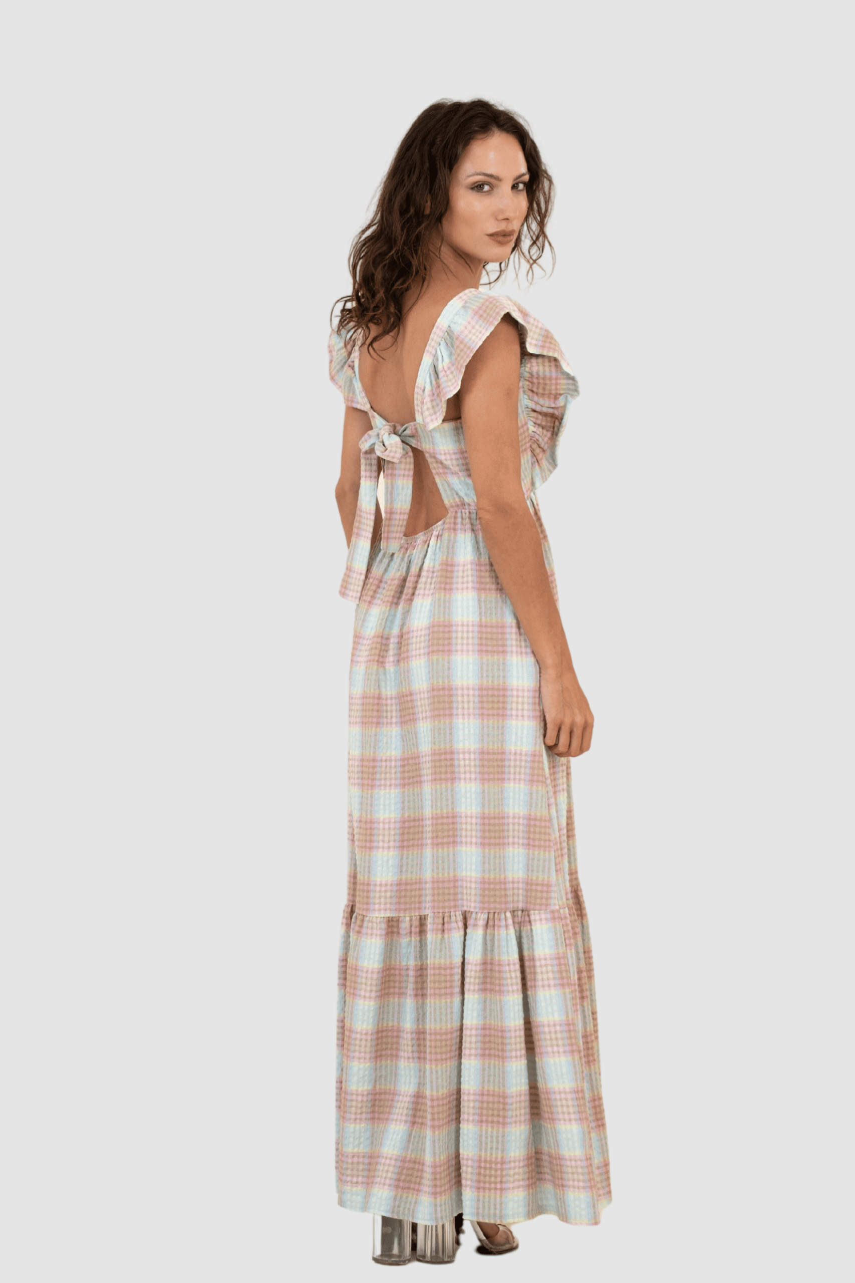 Vestido de cuadros