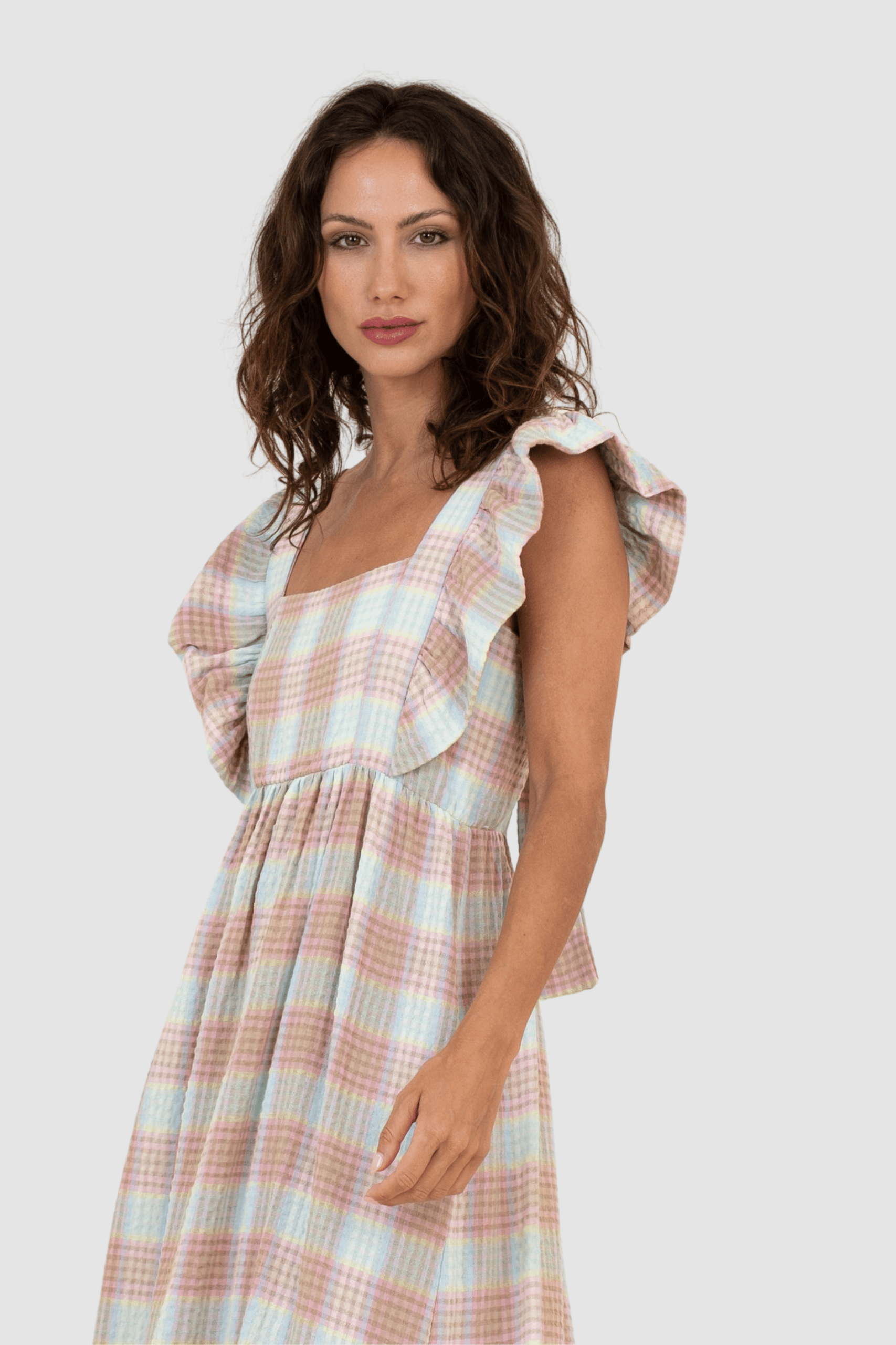 Vestido de cuadros