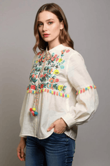 Chaqueta bordada