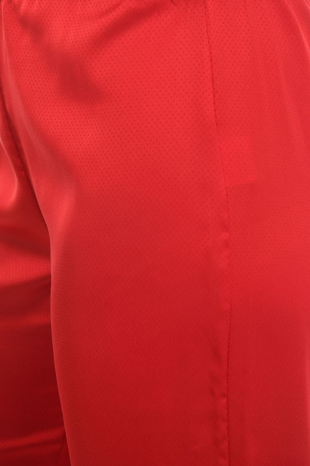 Pantalón mujer fluido recto tiro alto, estilo casual elegante, pierna recta, tejido ligero, color rojo, cómodo versátil, ideal oficina o diario, talla 38 disponible, colores vibrantes ✅Entrega 24/48h