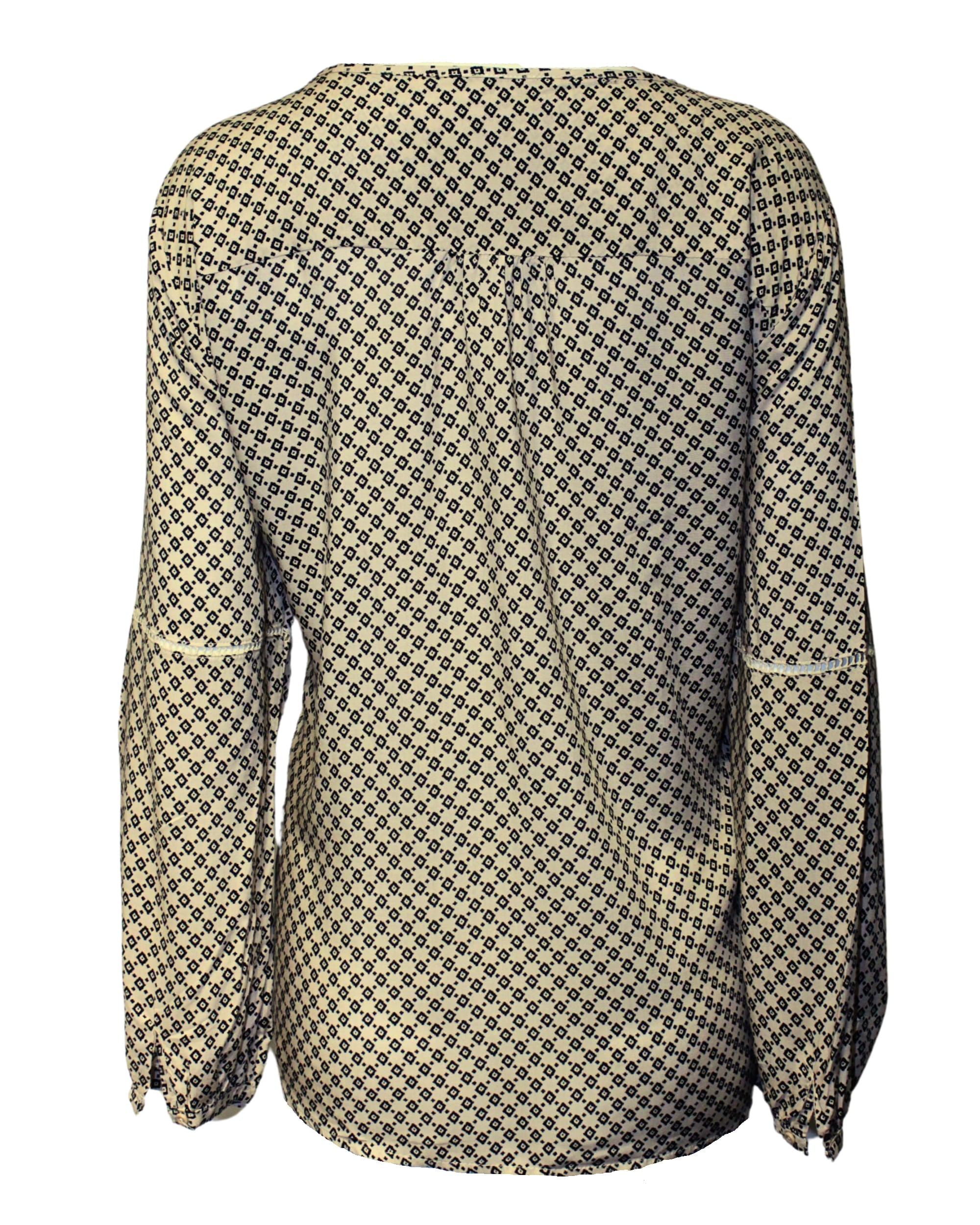 Blusa fluida estampada