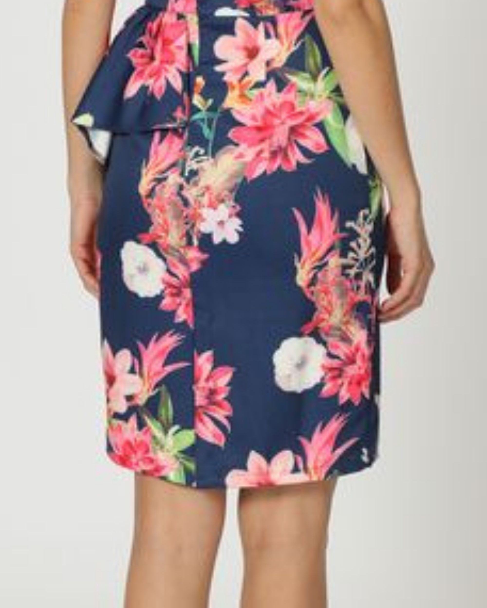 Falda estampada