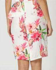 Falda estampada