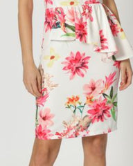 Falda estampada