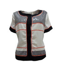 Chaqueta con lentejuelas