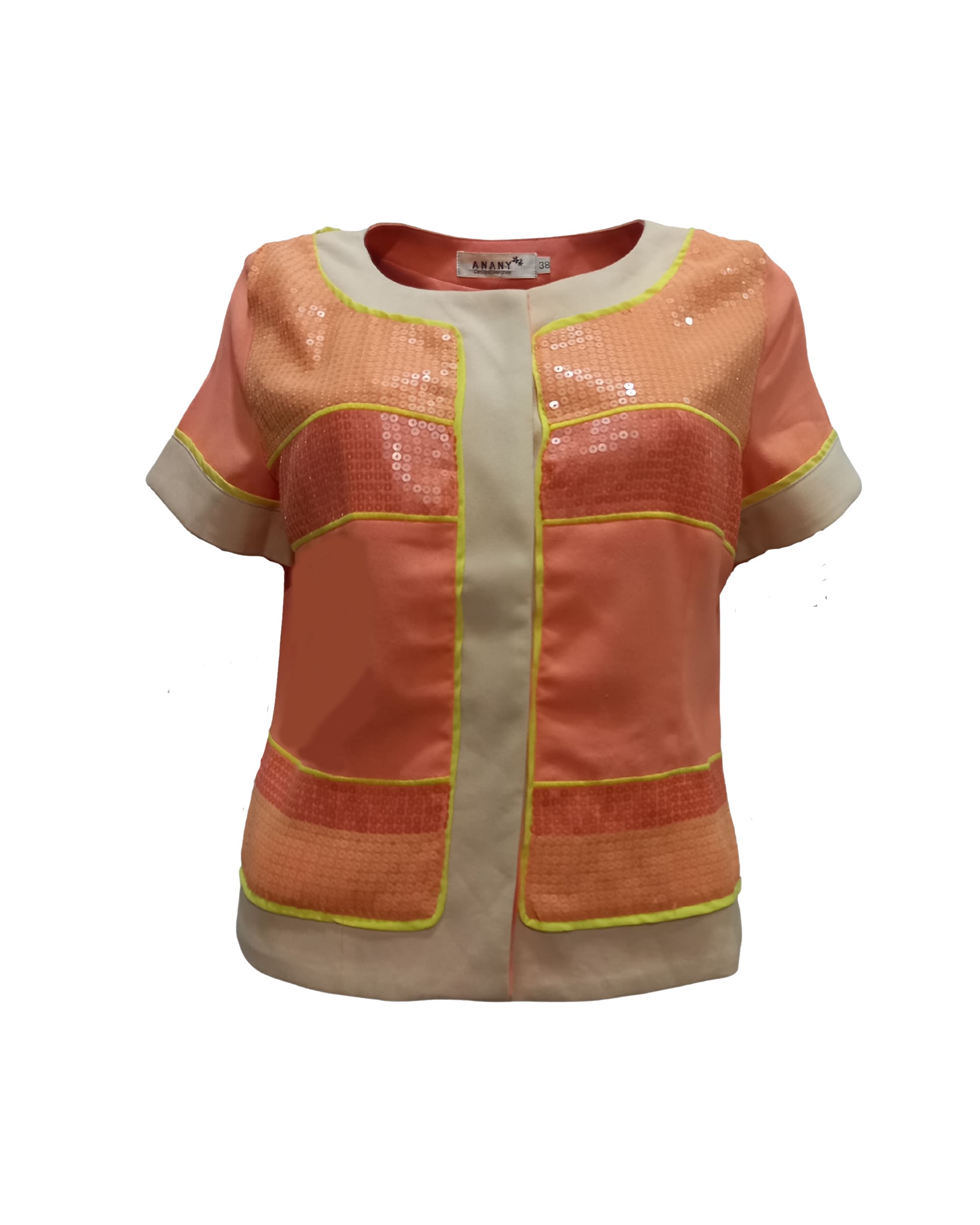 Chaqueta con lentejuelas