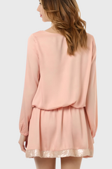 Vestido con lentejuelas