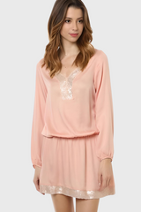 Vestido con lentejuelas