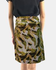 Falda estampada