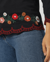 Camiseta bordada