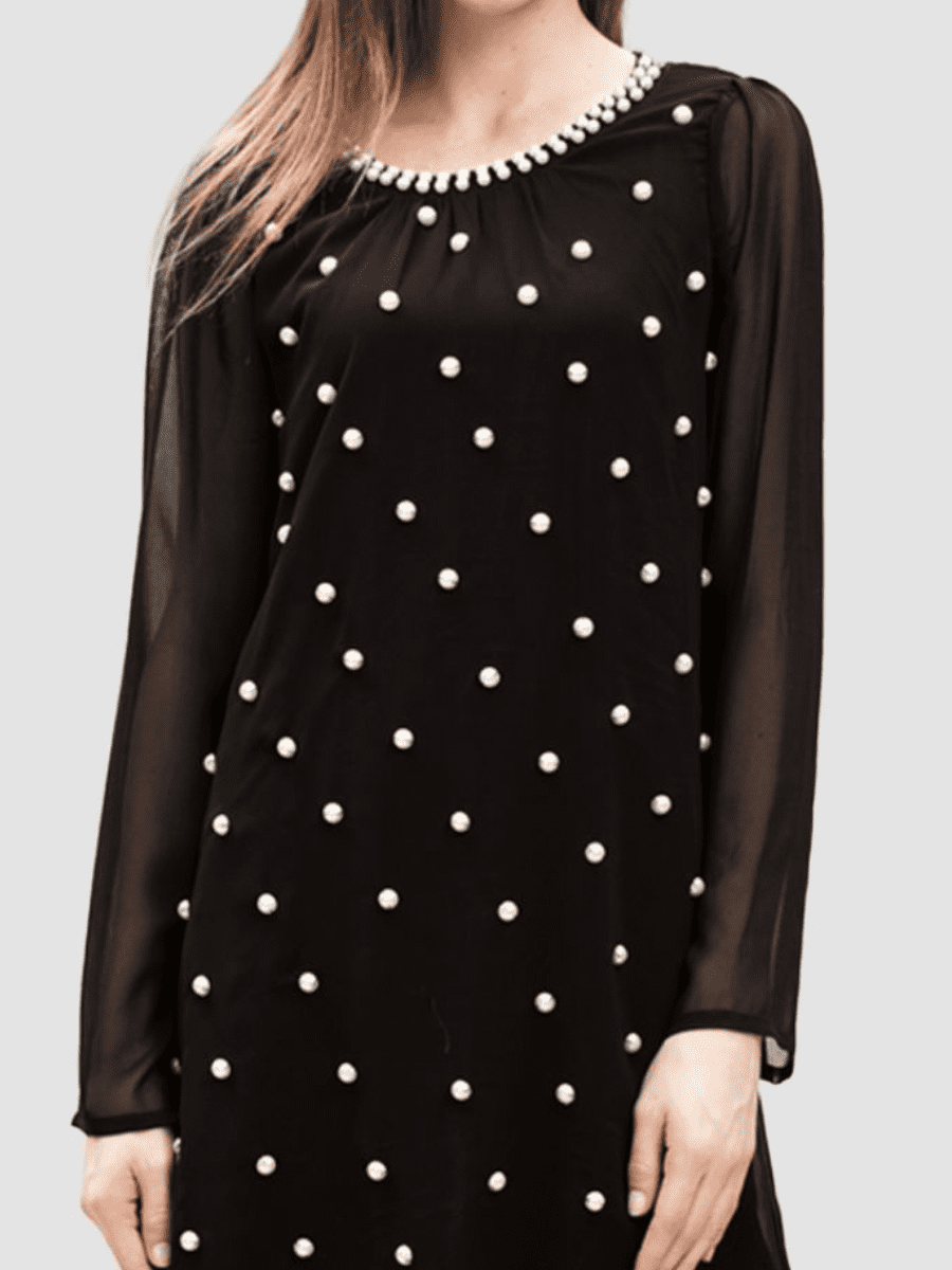 Vestido de gasa Anany