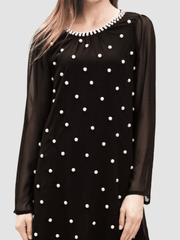 Vestido de gasa Anany
