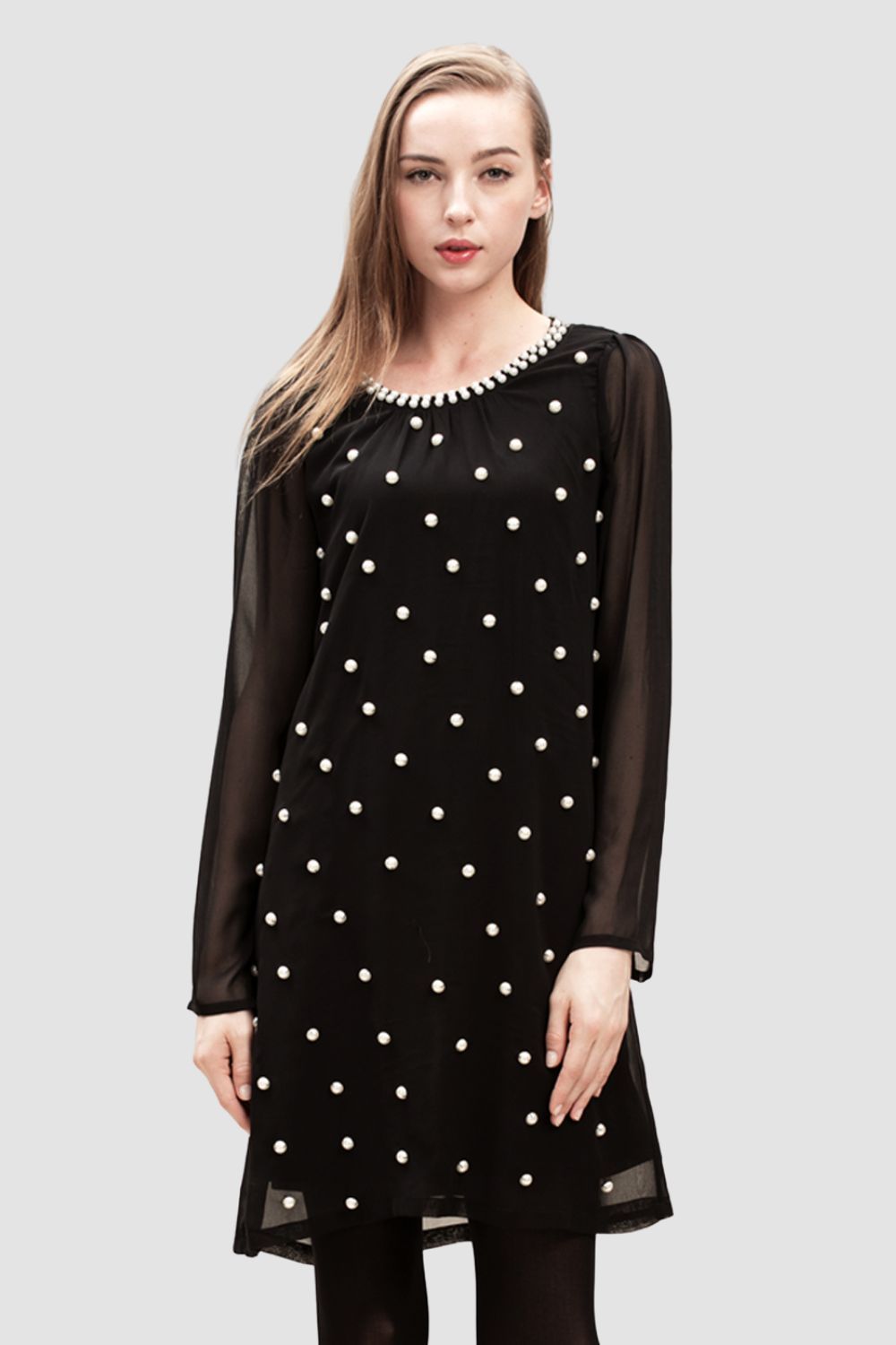 Vestido de gasa Anany