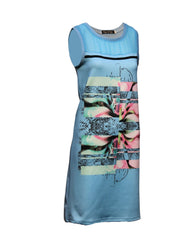 Vestido recto sin mangas