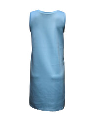 Vestido recto sin mangas