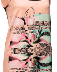 Vestido recto sin mangas