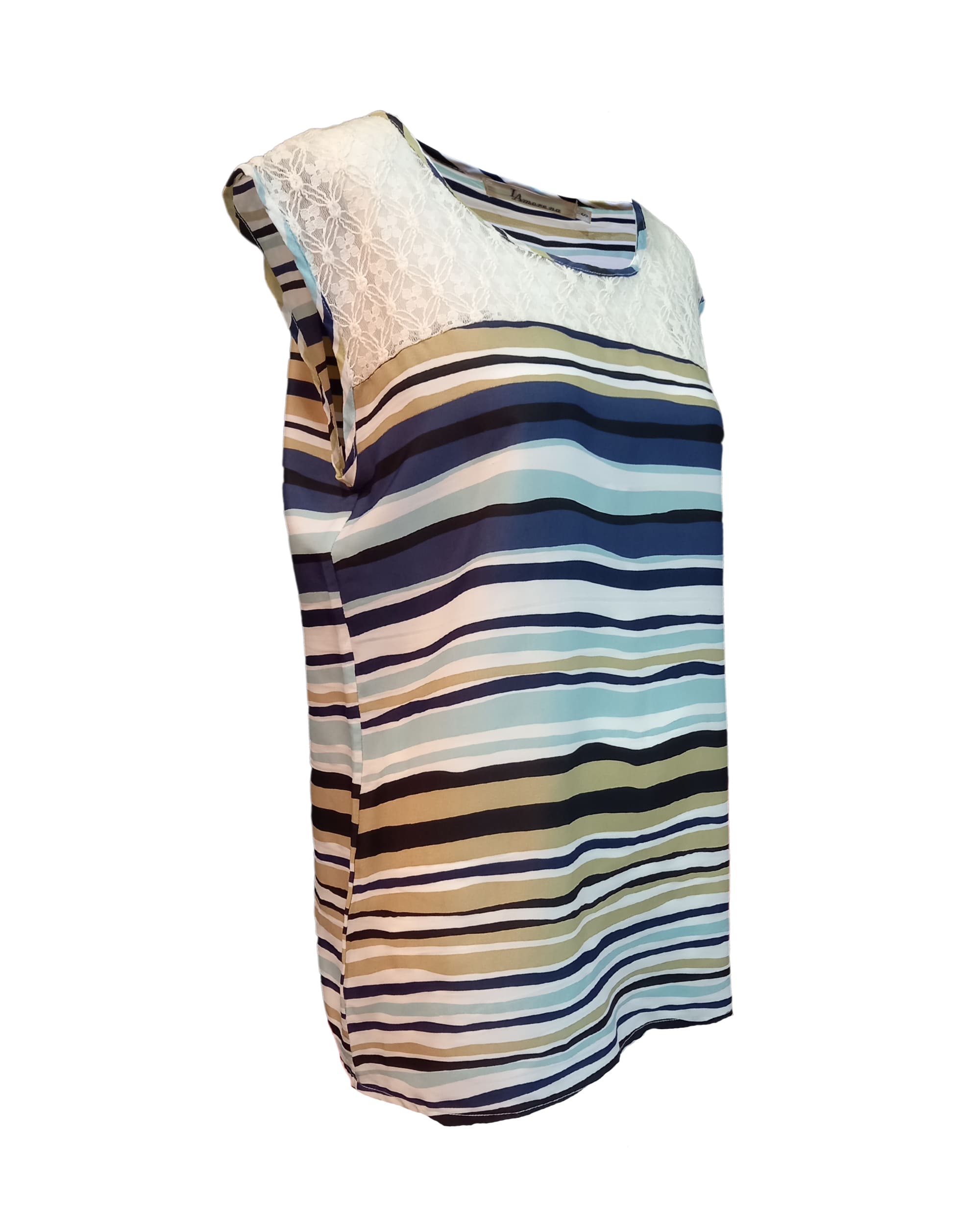 Blusa de rayas