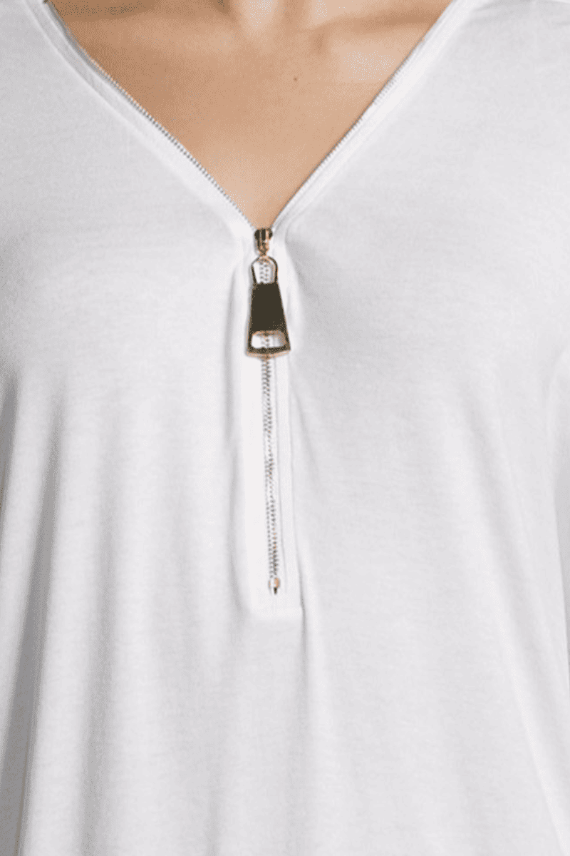 Blusa con flecos