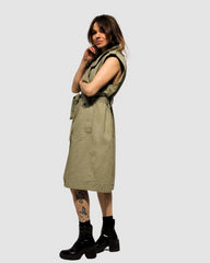 Vestido tipo trench