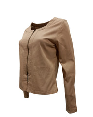Chaqueta cuello redondo